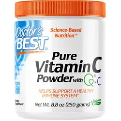 Doctor's Best Pure Vitamin C Powder With Quali-C (250 g)