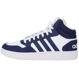 adidas Hoops 3.0 Mid Cloud White / Dark Blue / Dark Blue 44