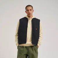 Santa Cruz Classic Label Weste - Washed Black - L