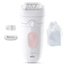 Braun Silk-épil 5 SE5-011 Epilierer weiß/rosa
