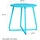 Homestyle4u Beistelltisch Ø 44,5 x 44,5 cm Blau