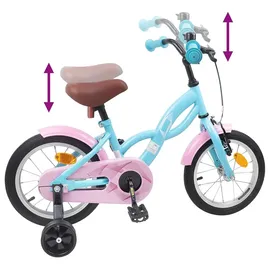 vidaXL Kinderfahrrad 12 Zoll Himmelblau