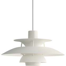 Louis Poulsen - PH 5 Mini Pendelleuchte, monochrome white