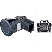 Hella Sensor, Einparkhilfe - 3-polig - Anbau - lackierbar