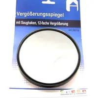 Kosmetikspiegel  Vergrößerungsspiegel mit Saugnäpfe 12 fach ca. 13 cm Ø rund H&B