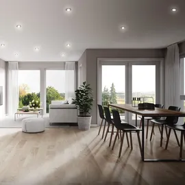 B.K.Licht Einbaustrahler 6er Set IP65 schwarz