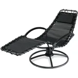 CASARIA Eve Relaxliege 191 x 77 x 82 cm anthrazit