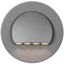 Zamel LED Einbauleuchte Rubi graphit