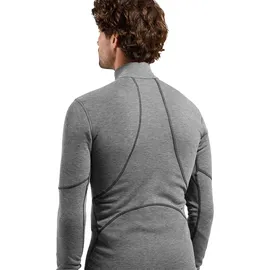 Odlo Turtle Neck Active X Langarm-baselayer Steel Grey Melange XL