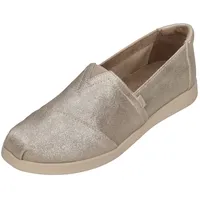 TOMS Alpargata Plus Damen Champagne Metallic 39