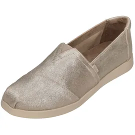 TOMS Alpargata Plus Damen Champagne Metallic 39