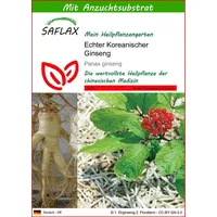 SAFLAX - Koreanischer Ginseng - Echter - 10 Samen