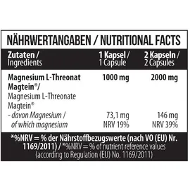 MST Nutrition Magnesium L-Threonate Kapseln 60 St.