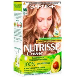 Garnier Nutrisse Nudes Coloration 8N natuerliches blond 160ML