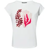 Comma, T-Shirt, weiß, 46