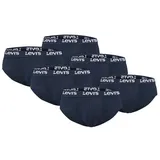 Levi's Repeat Logo Boxershorts Blau M 6er Pack
