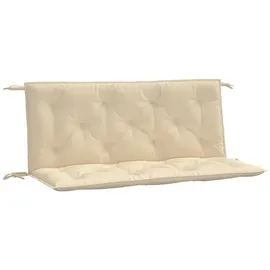 vidaXL Bankauflage 120 x 50 x 7 cm beige 2 St.