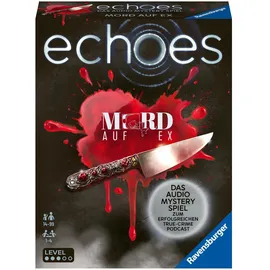 Ravensburger echoes Mord auf Ex Audio Mystery Spiel mit Linn und Leo vom True Crime Podcast Mord auf Ex