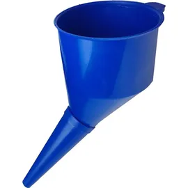 Bradas Einfülltrichter mit Sieb abgewinkelt blau