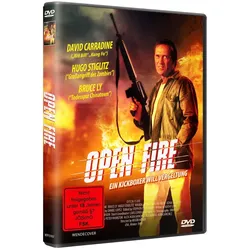 OPEN FIRE - Ein Kickboxer will Vergeltung - Uncut - Cover A (Neu differenzbesteuert)