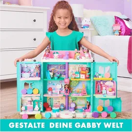 gabby"s dollhouse' Puppenhaus Gabby's Dollhouse Großes Haus türkis/mehrfarbig