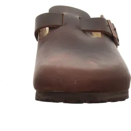 Birkenstock Boston Nubukleder geölt schmal habana 47
