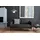 W.Schillig Couch Leder 2-Sitzer Schwarz
