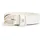 Tommy Hilfiger Damengürtel Leder 2,5 cm Weiß 90