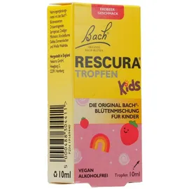 Bachblüten Original Rescura Kids Erdbeer Tropfen alkoholfrei Blütenmischung