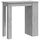 vidaXL Bartisch mit Regal 102 x 50 x 103,5 cm Grau