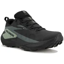 Salomon Genesis Herren Slim Black / Agave Green 45