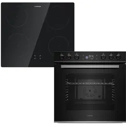 ControlSync Backofen & Induktionskochfeld Set   9 Funktionen   4 Kochzonen   72 L Volumen