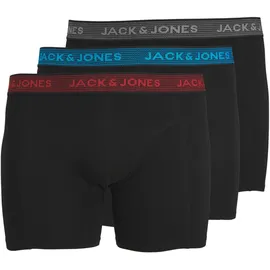 JACK & JONES Trunk 3 Einheiten Asphalt / Schwarz 5XL