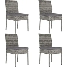vidaXL Garten-Essgruppe 5-tlg. grau 3065701