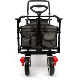 Small Foot Company Bollerwagen mit Dach silber