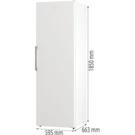 Gorenje R619EEW5 Kühlschrank (398 l, 1850 mm hoch, Weiß)