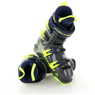 Fischer RC4 60 JR Kinder Skischuhe-Grau-24,5