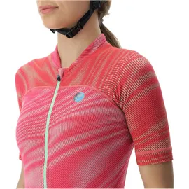 Uyn Biking Wave OW Shirt Short Sleeve vibrant fuchsia XS