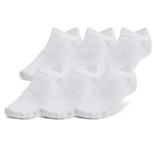 Under Armour Essential No Show Funktionssocken 6er Pack Weiß 38-42