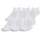 Under Armour Essential No Show Funktionssocken 6er Pack Weiß 38-42
