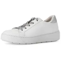 Gabor Sneaker Damen Weiß/Silber 37,5