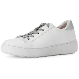 Gabor Sneaker Damen Weiß/Silber 37,5
