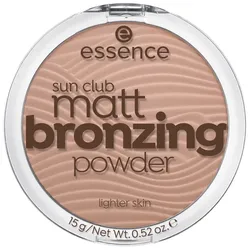 Essence Sun Club Matt Bronzing Powder Bronzer 15 g 01 - NATURAL 