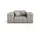 Fun Möbel Sessel Chantal Opera Velvet 121 x 78 x 96 cm Schwarz mit Zierkissen
