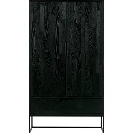 Woood Silas Hochkommode 85 x 35 x 149 schwarz