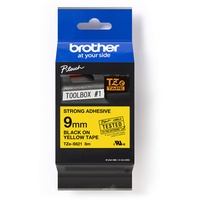 Brother TZE-S621 schwarz/gelb