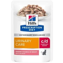 Hill's Prescription Diet c/d Urinary Stress Lachs 24x85 g