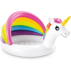 Baby Schwimmbad Einhorn 127x69 cm WEISS No Size