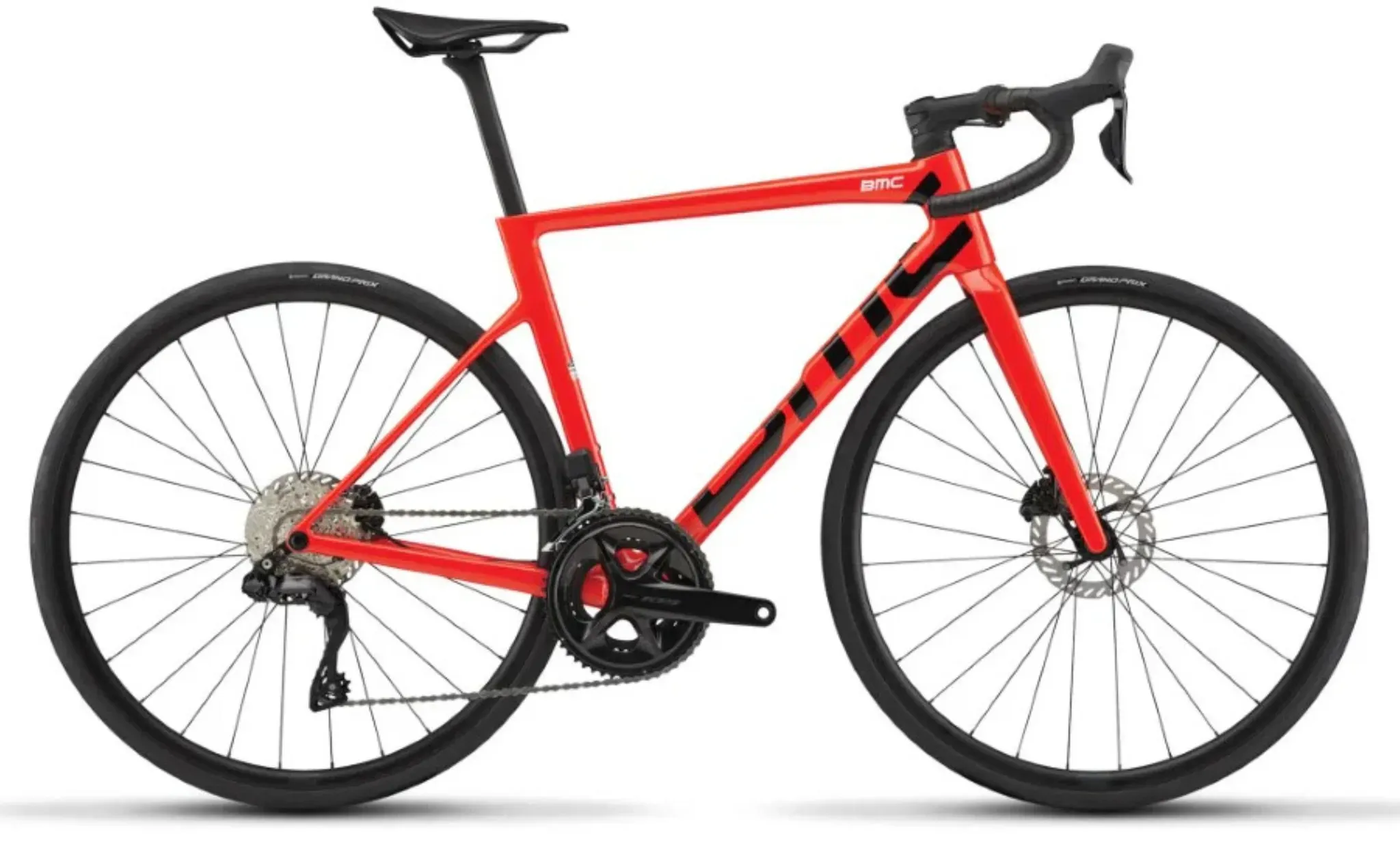 BMC Teammachine SLR Two Shimano 105 Di2 - 61 cm - Neon Red