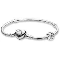 Pandora 28918 Damen Silberarmband Starterset Unendlichkeit, 20 cm